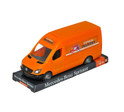 гр Автомобіль "Mercedes-Benz Sprinter" вантажний 39719 (помаранчевий) на планшетці (6) "Tigres" гр Автомобіль "Mercedes-Benz Sprinter" вантажний 39719 (помаранчевий) на планшетці (6) "Tigres"