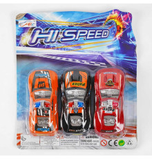 Набір машин 238-3 X-1 (360/2) 3 шт на листі