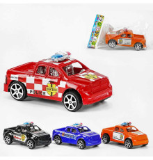 Машинка 168 (1440/2) "Поліційні машини", 4 види, в пакеті