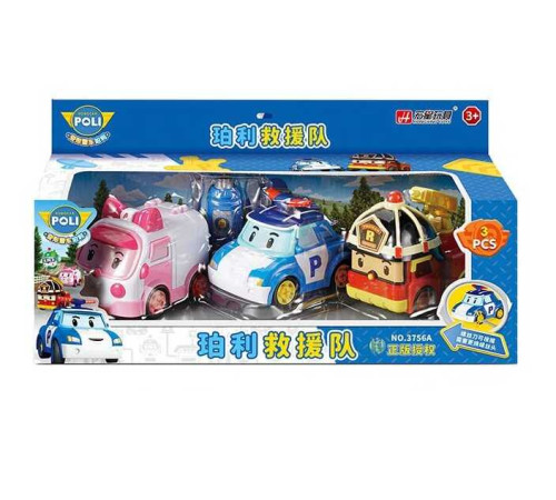 Набір машин 3756 A (30) 3 штуки, герої, викрутка, конструктор, в коробці