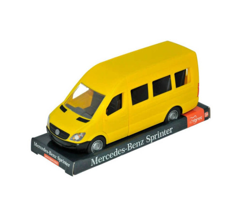 гр Автомобіль "Mercedes-Benz Sprinter" 39716 (6) "Tigres", "Пасажирський" ЖОВТИЙ, масштаб 1:24, рухомі елементи, в плівці гр Автомобіль "Mercedes-Benz Sprinter" 39716 (6) "Tigres", "Пасажирський" ЖОВТИЙ, масштаб 1:24, рухомі елементи, в плівці