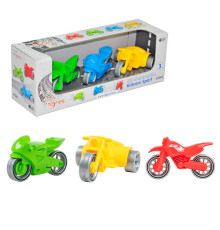гр Набір мотоциклів "Kids cars Sport" 3 шт. 39545 (35) "Tigres", в коробці