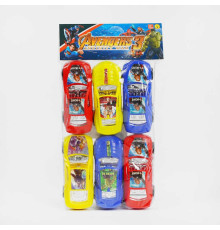 Набір машин 5506 C (240/2) 6 шт. у пакеті