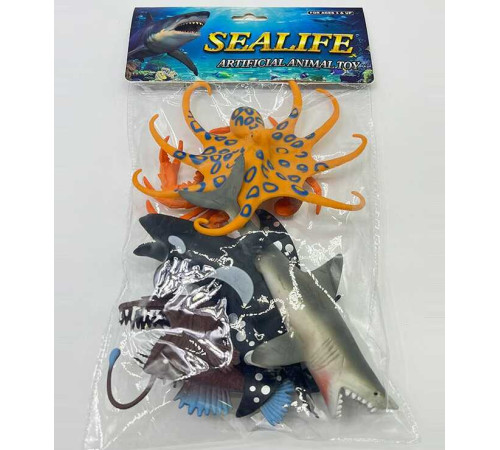 Набір морських жителів 288-16 (96) 6 фігурок, в пакеті – в наличии! Купите сейчас у KAZKOVA