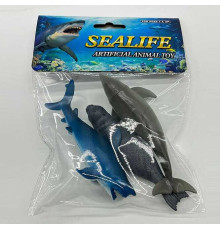 Набір морських жителів 188-36 (264) 3 фігурки, в пакеті