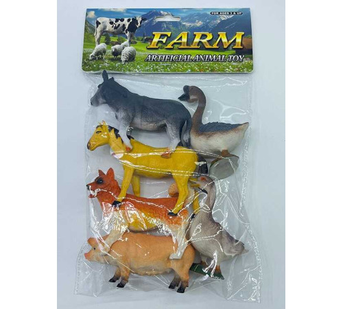 Набір тварин 288-18 (72) 6 фігурок, в пакеті – в наличии! Купите сейчас у KAZKOVA