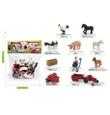 Набір тварин YJ 833 D (144) в пакеті