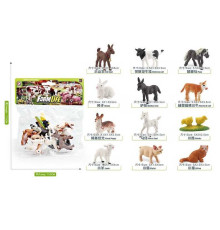 Набір тварин YJ 834 D (144) в пакеті