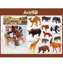 Набір тварин 559-296 A (144/2) 12 тварин, у пакеті