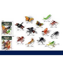 Набір комах 714 K-5A (144/2) 2 види, 6 штук в пакеті