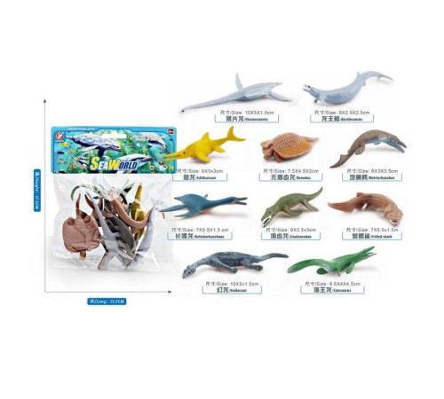 Морські тварини YJ 805 D (144) в пакеті – в наличии! Купите сейчас у KAZKOVA