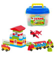 гр Конструктор "Technok Toys" 3640 (8) "Technok Toys" 107 деталей у валізі