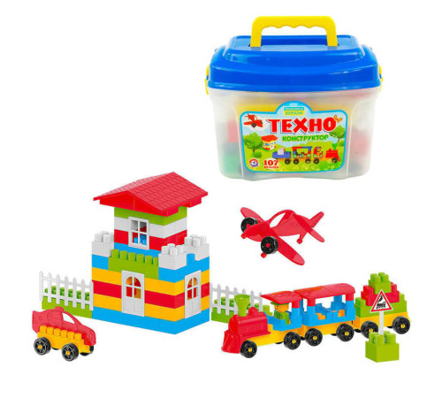 гр Конструктор "Technok Toys" 3640 (8) "Technok Toys" 107 деталей у валізі – в наличии! Купите сейчас у KAZKOVA гр Конструктор "Technok Toys" 3640 (8) "Technok Toys" 107 деталей у валізі – в наличии! Купите сейчас у KAZKOVA