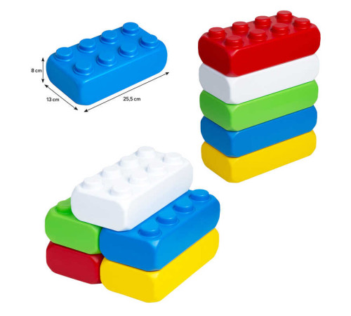 гр Конструктор "Mega Briсk Bamsic №2" 115/25 (1) "BAMSIC" у пакеті