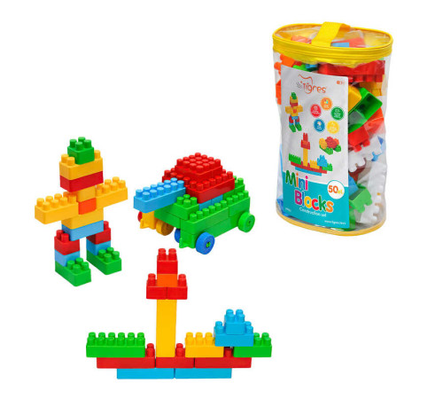 гр Конструктор "Mini Blocks" 50 ел. 39981 (8) "Tigres", в сумці – в наличии! Купите сейчас у KAZKOVA