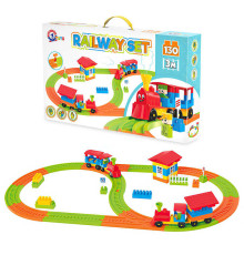 гр Конструктор "Термінал 2" 1240 (4) "Technok Toys" 121 деталь, в коробці