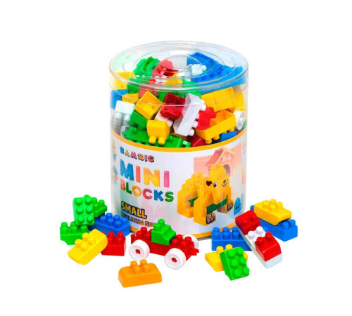 гр Конструктор "Mini Blocks №9" 144 деталей в тубусі 116/9 (30) "Bamsic" гр Конструктор "Mini Blocks №9" 144 деталей в тубусі 116/9 (30) "Bamsic"