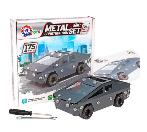 гр Конструктор металевий 9932 (10) "Technok Toys", 175 деталей, в коробці – в наличии! Купите сейчас у KAZKOVA гр Конструктор металевий 9932 (10) "Technok Toys", 175 деталей, в коробці – в наличии! Купите сейчас у KAZKOVA