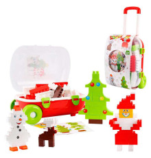 гр Конструктор 8805 (3) "Technok Toys", "Новий Рік", 87 елементів, у валізі