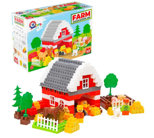 гр Конструктор 0327 (3) "Technok Toys", 160 деталей, в коробці – в наличии! Купите сейчас у KAZKOVA