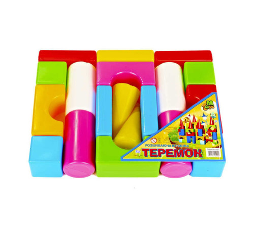 гр Теремок малий 08071 19 деталей (12) "M Toys", в плівці гр Теремок малий 08071 19 деталей (12) "M Toys", в плівці