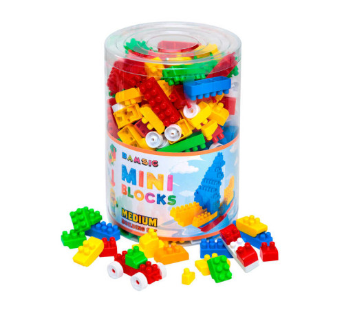 гр Конструктор "Mini Blocks №11" 333 деталей в тубусі 116/11 (14) "Bamsic" гр Конструктор "Mini Blocks №11" 333 деталей в тубусі 116/11 (14) "Bamsic"