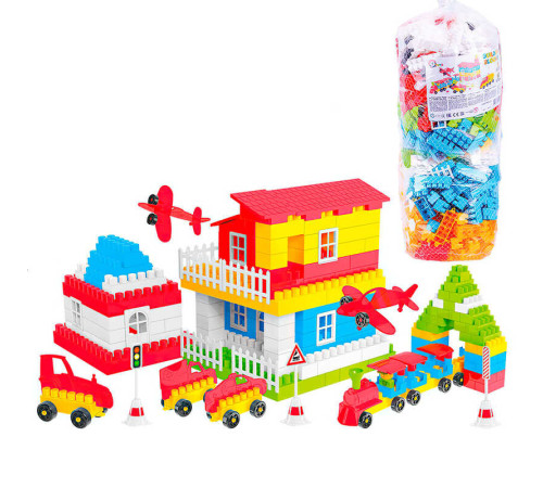 гр Конструктор №6 0540 (5) "Technok Toys", 380 деталей, в пакеті – в наличии! Купите сейчас у KAZKOVA