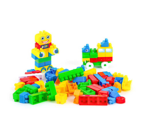 гр Конструктор "Mini Blocks №2" (105 деталей) 116/2 (12) "Bamsic", наліпки, в пакеті гр Конструктор "Mini Blocks №2" (105 деталей) 116/2 (12) "Bamsic", наліпки, в пакеті