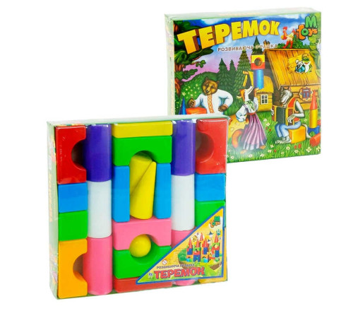 гр Теремок середній 12084 (5) 24 деталі, "M Toys", в коробці гр Теремок середній 12084 (5) 24 деталі, "M Toys", в коробці