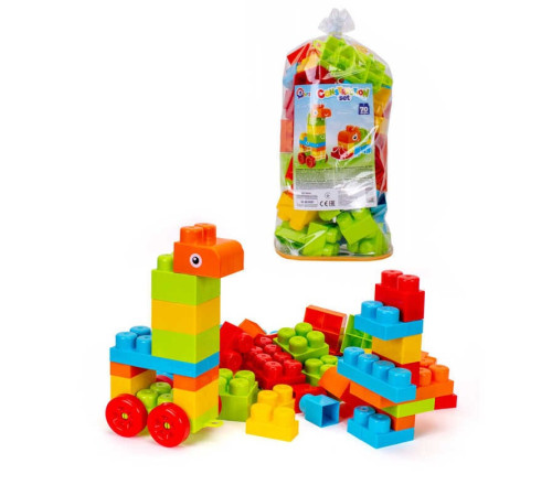 гр Конструктор 6801 (6) "Technok Toys" 70 деталей, в пакеті – в наличии! Купите сейчас у KAZKOVA гр Конструктор 6801 (6) "Technok Toys" 70 деталей, в пакеті – в наличии! Купите сейчас у KAZKOVA