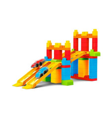 гр Конструктор 6825 (3) "Technok Toys" 90 деталей, 2 машинки, в коробці