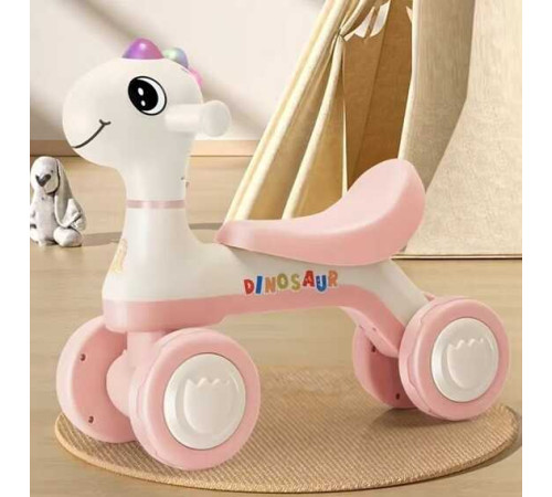 Велобіг JOY 4-х колісний DN-65440 (1) колеса PU, рама пластик, озвучування та підсвічування, в коробці