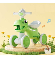 Велобіг JOY 4-х колісний LK-60812 (1) колеса PU, рама пластик, озвучування та підсвічування, в коробці