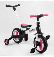 Велосипед-трансформер Best Trike 55475 (1) колеса PU 10’’, родительская ручка, съемные педали,в пакеті