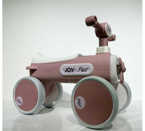 Велобіг JOY 4-х колісний YL-19226/08 (1) колеса PU, рама пластик, озвучування та підсвічування, в коробці