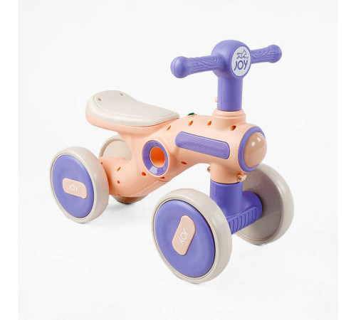 Велобіг 4-х колісний JOY TL-66-300 (1) колеса 6’’ PU, рама пластикова, УКРАЇНСЬКЕ ОЗВУЧУВАННЯ та підсвічування, в коробці