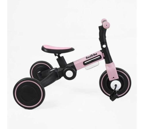 Велосипед 3-х колісний BS-11402 "Best Trike" (1) колеса EVA переднє 8’’, заднє 6’’, нейлонова рама, трансформується у велобіг, підсвічування, в коробці Велосипед 3-х колісний BS-11402 "Best Trike" (1) колеса EVA переднє 8’’, заднє 6’’, нейлонова рама, трансформується у велобіг, підсвічування, в коробці