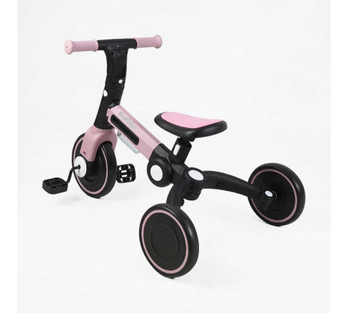 Велосипед 3-х колісний BS-11402 "Best Trike" (1) колеса EVA переднє 8’’, заднє 6’’, нейлонова рама, трансформується у велобіг, підсвічування, в коробці Велосипед 3-х колісний BS-11402 "Best Trike" (1) колеса EVA переднє 8’’, заднє 6’’, нейлонова рама, трансформується у велобіг, підсвічування, в коробці
