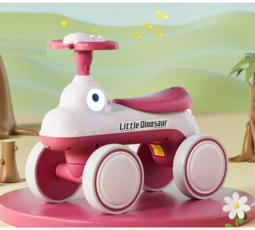 Велобіг JOY 4-х колісний D-55760 (4) колеса PU, рама пластик, озвучування та підсвічування, в коробці