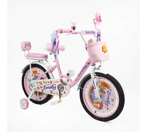 Велосипед 18" дюймів 2-х колісний "Corso" Emily ML-19256