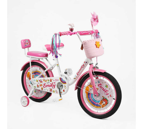 Велосипед 18" дюймів 2-х колісний "Corso" Emily ML-30174