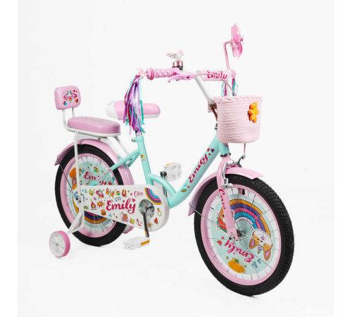 Велосипед 18" дюймів 2-х колісний "Corso" Emily ML-40215