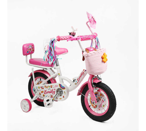 Велосипед 12" дюймів 2-х колісний "Corso" Emily ML-10248