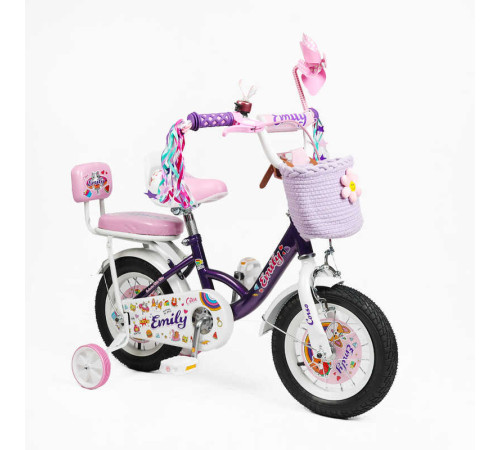 Велосипед 12" дюймів 2-х колісний "Corso" Emily ML-62588