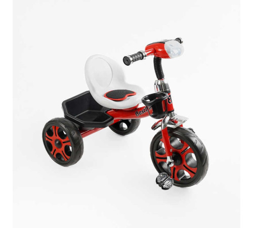 Велосипед 3-х колісний BS-21505 "Best Trike" (1) колеса EVA переднє 12’’, заднє 10’’, сталева рама, фара з музикою та світлом, кошик, в коробці Велосипед 3-х колісний BS-21505 "Best Trike" (1) колеса EVA переднє 12’’, заднє 10’’, сталева рама, фара з музикою та світлом, кошик, в коробці