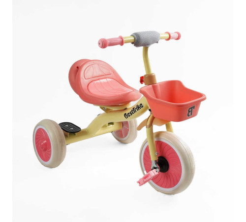 Велосипед 3-х колісний BS-41363 "Best Trike" (1) колеса EVA переднє 10’’, заднє 8’’, сталева рама, УКР.ОЗВУЧУВАННЯ, світло, кошик, в коробці Велосипед 3-х колісний BS-41363 "Best Trike" (1) колеса EVA переднє 10’’, заднє 8’’, сталева рама, УКР.ОЗВУЧУВАННЯ, світло, кошик, в коробці