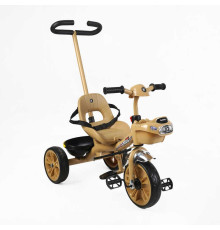 Велосипед 3-х колісний BS-70619 "Best Trike" (1) колеса EVA переднє 10’’, заднє 8’’, сталева рама, УКР. ОЗВУЧУВАННЯ, батьківська ручка, в коробці