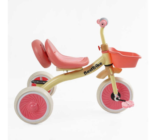 Велосипед 3-х колісний BS-41363 "Best Trike" (1) колеса EVA переднє 10’’, заднє 8’’, сталева рама, УКР.ОЗВУЧУВАННЯ, світло, кошик, в коробці Велосипед 3-х колісний BS-41363 "Best Trike" (1) колеса EVA переднє 10’’, заднє 8’’, сталева рама, УКР.ОЗВУЧУВАННЯ, світло, кошик, в коробці