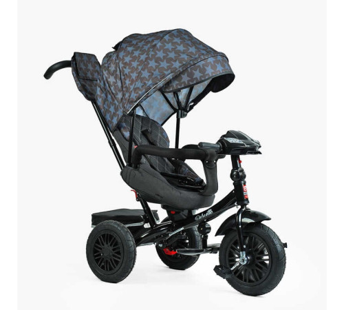 Велосипед 3-х кол. 8066 / 107-10 BestTrike "Perfetto" (1) поворотне сидіння, колеса гумові надувні, кошик, фара музична, USB, Bluetooth, в коробці Велосипед 3-х кол. 8066 / 107-10 BestTrike "Perfetto" (1) поворотне сидіння, колеса гумові надувні, кошик, фара музична, USB, Bluetooth, в коробці