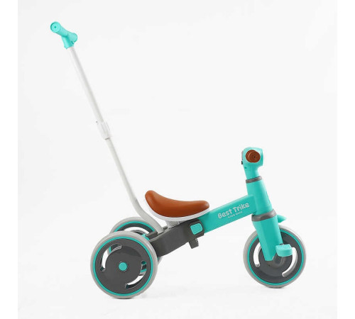 Велосипед 3-х кол. Best Trike LB-10360 (1) матеріал рами нейлон, колеса передні 10``, задні 8``, батьківська ручка, в коробці Велосипед 3-х кол. Best Trike LB-10360 (1) матеріал рами нейлон, колеса передні 10``, задні 8``, батьківська ручка, в коробці